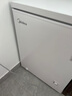 美的（Midea）家用冰柜100/143/200/300升單溫一室冷藏冷凍保鮮轉換臥式冰柜商用大容量一級非無(wú)霜冰柜減霜80% 143KMB   白色 143升 【1級能效+減霜80%】 曬單實(shí)拍圖