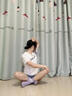 浪莎瑜伽襪子女中筒襪運動(dòng)健身襪防滑襪普拉提舞蹈襪硅膠地板襪 曬單實(shí)拍圖