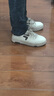 FILA FUSION斐樂(lè )潮牌BANK DX男鞋場(chǎng)下滑板鞋冬時(shí)尚厚底鞋 古白色/奶白-AG 40 曬單實(shí)拍圖