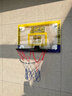 邁高登 可折疊籃球框投籃家用室內7號籃球架兒童免打孔壁掛式靜音籃球筐 小號湖人【升級吸盤(pán)款】 曬單實(shí)拍圖