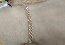 周六福（ZLF）七夕禮物  18k金手鏈女款捕夢網(wǎng)手飾送女友 手鏈 曬單實拍圖