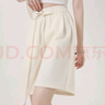 浪莎運(yùn)動(dòng)短褲女夏季薄款高腰顯瘦休閑闊腿中褲抽繩設(shè)計(jì)感美式五分褲子 曬單實(shí)拍圖