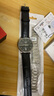 天梭（TISSOT）【官方授權店】卡森臻我系列80機械機芯男表商務(wù)手表男士瑞士腕表 黑盤(pán)黑色皮帶T122.407.16.051.00 曬單實(shí)拍圖