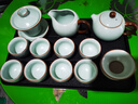 陸宴丨京紅運真裸價(jià)·整套功夫茶具套裝帶茶盤(pán)天青汝窯西施壺16件 曬單實(shí)拍圖