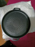 麥飯石烤肉盤(pán)家用不粘鍋鐵板燒韓式烤肉鍋電磁爐卡式爐戶(hù)外烤盤(pán) 太陽(yáng)花烤盤(pán)28cm 曬單實(shí)拍圖
