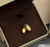 蜜金（HoneyGold）珠寶 黃金吊墜足金古法加濃美式項墜HGC1705工費80元/件 3.65g 咖啡杯 曬單實(shí)拍圖