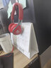 Beats EP 頭戴式耳機 重低音 吃雞電腦 劉昊然solo魔音b線控二手99新耳機 僅拆封 紅色 拆封配件齊全 曬單實拍圖