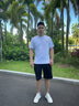 邁樂(lè )（Merrell）運動(dòng)戶(hù)外男款短袖上衣舒適百塔吸濕速干短袖T恤透氣輕薄短款上衣 MC2249006-WT02白色 L 曬單實(shí)拍圖