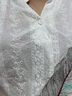 絲柏舍刺繡襯衫2025夏裝新款女裝淑女五分袖寬松文藝風(fēng)上衣 曬單實(shí)拍圖