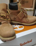 添柏嵐（Timberland）官方踢不爛女款經(jīng)典大黃靴防水|10361 10361W/小麥色 寬版 TB1 40 推薦大半碼 曬單實(shí)拍圖