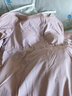 十月結(jié)晶孕婦睡裙帶胸墊哺乳睡衣前開扣待產(chǎn)裙月子服連衣裙 （便攜產(chǎn)檢）妥妥裙【香芋紫】 XL（推薦體重140-160斤） 曬單實拍圖