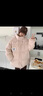 鳳蝶兒棉服女裝2024冬季新款韓版學(xué)生加厚寬松百搭面包服連帽棉襖外套女 粉紅色 M 曬單實(shí)拍圖