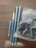 【大中小號(hào)三種筆頭】軟筆鋼筆式毛筆小楷大號(hào)筆頭書法抄經(jīng)筆裝可替換墨囊酸枝紅木友樂(lè)文房 金屬磨砂藍(lán)大中小筆各一支【共三支筆】 曬單實(shí)拍圖