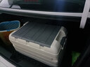 悅卡 車(chē)載后備箱收納箱汽車(chē)儲物箱可折疊整理箱工具箱戶(hù)外露營(yíng)用品 大號70升三蓋白銀色-帶鎖扣 曬單實(shí)拍圖