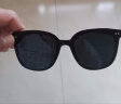 【已售20万】明星同款墨镜男女通用高级感防晒网红太阳镜 黑框2点 A款 实拍图