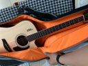 卢森（Rosen）G12单板民谣吉他初学者面单木吉他儿童入门吉它男女生旅行乐器 41英寸原木色【G12经典款】 实拍图