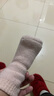 湯尼倍兒嬰幼兒襪子秋冬季寶寶室內(nèi)加厚隔涼地板襪護腳防滑學步襪 粉咖組 6-12個月 曬單實拍圖