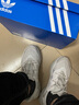 阿迪達斯（adidas）三葉草男鞋 25夏新款運動(dòng)鞋時(shí)尚復古老爹鞋子低幫透氣休閑跑步鞋 2023/珍珠煙灰/主推款 OZWEEGO 43 內長(cháng)265mm 曬單實(shí)拍圖