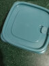茶花（CHAHUA）塑料冰箱保鲜盒家用冷冻水果蔬菜专用收纳盒食品级冰箱收纳盒 蓝色3个装-780ML正方形 实拍图