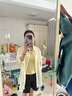 Teenie Weenie【UPF50+防曬】小熊短褲女夏季戶外短褲女 黑色 S (160) 曬單實(shí)拍圖