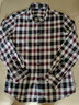 意賓秋季新男裝全棉法蘭絨磨毛格子長(cháng)袖襯衫時(shí)尚休閑純棉青中年襯衣男 T0C0106 常規 39 （120-130斤左右） 曬單實(shí)拍圖