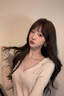 CTOX2025新款女秋冬小眾針織衫設計感打底衫女春秋季修身內搭長(cháng)袖上衣 燕麥色 M 曬單實(shí)拍圖