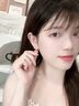 中國黃金CHINA GOLD小金豆18K金耳釘女圓珠耳飾七夕情人節(jié)禮物送女友老婆生日實(shí)用 京速達(dá)-18K金圓珠耳釘 曬單實(shí)拍圖