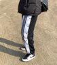 阿迪達斯 （adidas）三葉草網(wǎng)女褲 新款運動(dòng)褲潮流時(shí)尚排扣褲子透氣舒適休閑長(cháng)褲子男 GJ6580/店長(cháng)推薦 L 165 曬單實(shí)拍圖