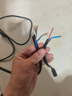 電源線延長線兩孔二插2芯電動車音響風(fēng)扇電源加長線插座插頭帶線 黑色延長線2500W-2米 曬單實拍圖