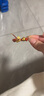 中國黃金（CHINA GOLD）蘋果麋鹿黃金手鏈女足金雪花手繩七夕情人節(jié)禮物送女友老婆生日 足金蘋果鹿雪花圣誕手繩-紅繩 曬單實拍圖