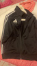 阿迪達斯 （adidas）外套男秋季跑步運動(dòng)立領(lǐng)夾克外套保暖運動(dòng)服 黑/白 M 曬單實(shí)拍圖