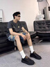 海瀾之家 HLA男鞋2025春季新款休閑皮鞋男中幫經(jīng)典板鞋男戶外運(yùn)動(dòng)鞋男士休閑鞋 黑色 42 曬單實(shí)拍圖