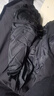 雅鹿羽絨服男士加厚2024冬季新款拼接燈芯絨立領(lǐng)面包服保暖上衣外套 黑色 XL 約145-165斤 曬單實拍圖