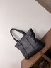 愛(ài)情海頭層牛皮包包女包托特包單肩手提輕奢生日禮物高級感送女友老婆 【黑色】百搭小眾實(shí)用 休閑時(shí)尚高端通勤ins風(fēng)大包 曬單實(shí)拍圖