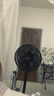 美的（Midea）【超級(jí)單品】七葉輕音立式電風(fēng)扇家用柔風(fēng)落地扇臺(tái)式桌面小型風(fēng)扇大風(fēng)量節(jié)能搖頭宿舍電扇 SAF30AB 曬單實(shí)拍圖