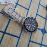 I&W CARNIVAL HWGUOJI瑞士品牌IW手表男機(jī)械表100米防水強(qiáng)夜光機(jī)械手表緑水鬼系列腕表 愛沃馳銀光黑面/進(jìn)口機(jī)芯/升級(jí)加強(qiáng)版 /原裝皮表帶 曬單實(shí)拍圖