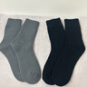 temooues體慕羊絨襪子男款秋冬保暖中筒襪加絨加厚羊毛襪冬天男士超厚睡眠長(cháng)襪 卡其+咖啡+黑色+深灰+中灰 (超厚羊絨襪/保暖不臃腫) 曬單實(shí)拍圖