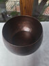 一紀（KAZUNORI）手工錘目紋紫銅茶洗缸建水大容量加厚水盂水洗筆洗茶道茶具洗茶器 中號錘紋茶洗 曬單實(shí)拍圖
