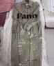 fano studios【現貨】范洛Fano經(jīng)典廓形氣質(zhì)風(fēng)衣外套女中長(cháng)款英倫風(fēng)系帶2025秋 卡其色 L （第二批） 曬單實(shí)拍圖