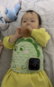 日本暖水袋嬰兒二月鬧新生肚子紅豆熱敷袋寶寶 威廉恐龍豪華款【智能熱敷2000 68x28x1cm 曬單實(shí)拍圖