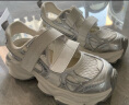 百丽520礼物小空调透气休闲鞋女24夏季新款老爹运动凉鞋B1851BM4 银色 37 晒单实拍图