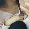 奢克拉小蠻腰18K金輕奢項鏈女高級感鎖骨鏈情人節(jié)禮物 小蠻腰項鏈玫瑰金(附鑒定證書) 曬單實拍圖