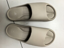 京東京造【真防滑】浴室拖鞋eva防臭老人孕婦新款拖鞋女士淺灰色39-40 曬單實(shí)拍圖