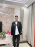 皮爾卡丹（pierre cardin）品牌男裝真皮皮衣男翻領(lǐng)皮夾克海寧高端綿羊皮商務(wù)中老年爸爸外套 黑色單皮 L 175/92A 建議120/135斤 曬單實拍圖