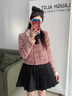她芙（tafu）品牌女裝小香風(fēng)連衣裙套裝女2025年春秋新款氣質(zhì)名媛粗花呢a字裙 圖片色 M 曬單實(shí)拍圖