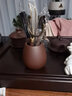眷砂堂 宜興紫砂壺配件功夫茶具養(yǎng)壺工具茶盤刷茶道六君子 水滴款（茶道六君子） 曬單實拍圖