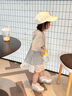ANDYBABY水杯夏季雙飲大肚杯男女學(xué)生幼兒園上學(xué)tritan直飲吸管大容量水壺 香蕉黃 550ml 【吸嘴*2+背帶】 曬單實(shí)拍圖