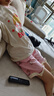浪莎（LangSha）兒童睡衣女童夏季薄款純棉中大童少女家居服短袖套裝 粉色 140 曬單實(shí)拍圖