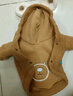 喵先生寵物狗狗衣服泰迪衣服冬季狗衣服中小型犬比熊衣服兩腳款棉衣用品 小熊款羊羔絨棉衣 M號建議體重7-8斤 曬單實(shí)拍圖
