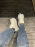 Lee Cooper個(gè)性時(shí)尚老爹鞋系帶厚底增高休閑鞋女LCQBCA2243072 米灰 37碼 曬單實(shí)拍圖